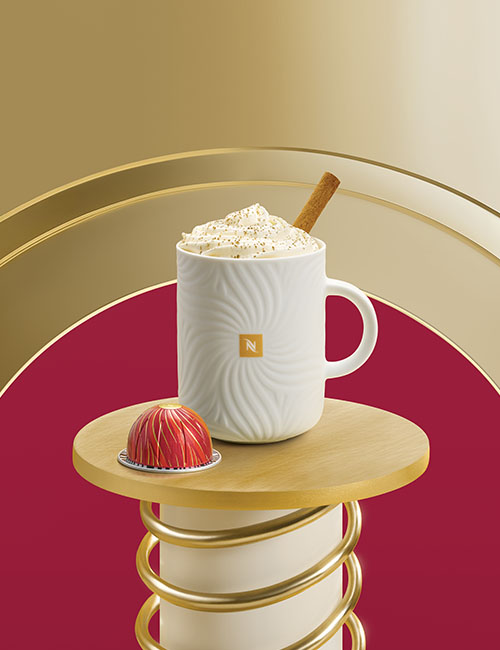 LATTE MERVEILLEUX ONCTUEUX À LA CANNELLE