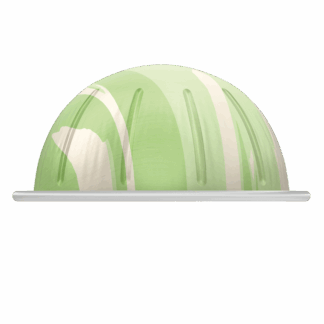 Pistachio Vanilla Flavour Over Ice